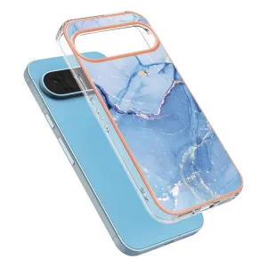 IMD MARBLE Ochranný kryt pre Google Pixel 9 Pro XL BLUE
