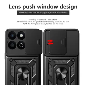 RING CAMERA Kryt s držiakom pre Honor 200 Smart 5G modrý