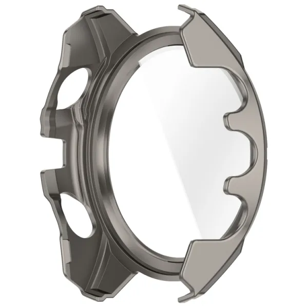 LUNET FULL COVER Plastový kryt so sklom pre Garmin Fenix 8 AMOLED 43mm TITANIUM BLUE