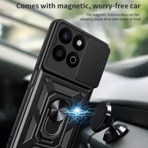 RING CAMERA Kryt s držiakom pre Honor 200 Smart 5G modrý