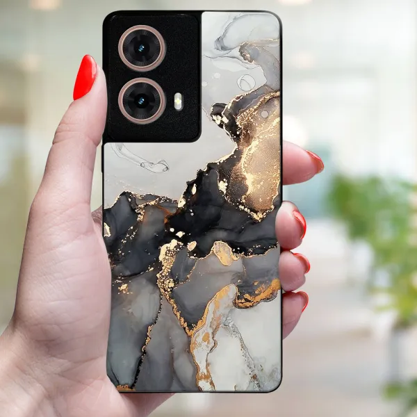 MY ART Ochranný kryt pre Motorola Moto G85 5G GREY MARBLE (140)