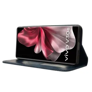 BUSINESS Peňaženkový kryt pre Vivo V40 Lite 5G modrý