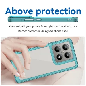 CRYSTAL Ochranný kryt pre Xiaomi 14T tyrkysový
