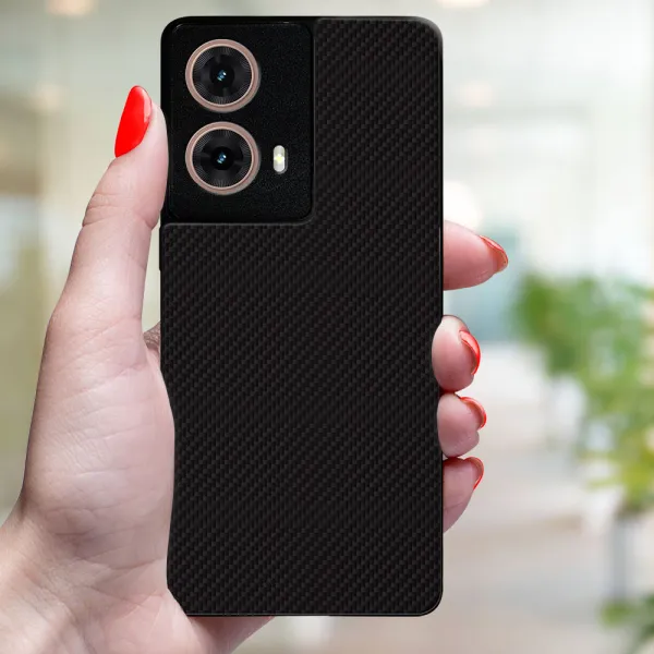 MY ART Ochranný kryt pre Motorola Moto G85 5G CARBON (231)