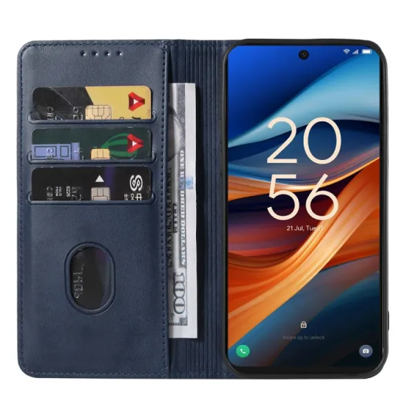 MAGNETIC Zaklápací kryt pre TCL 50 SE modrý
