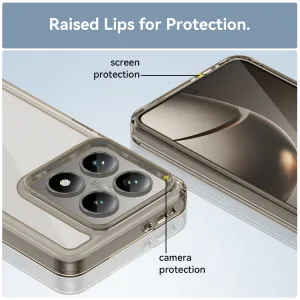 CRYSTAL Ochranný kryt pre Xiaomi 14T šedý