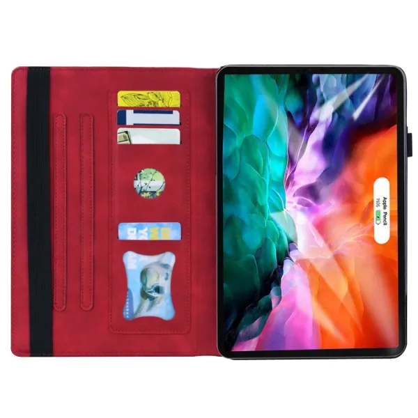 FLATY Zaklápacie puzdro pre Apple iPad mini 2021 / iPad mini 2024 červené