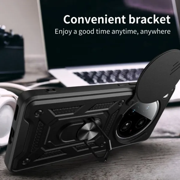 RING CAMERA Kryt s držiakom pre Infinix Zero 40 5G čierny