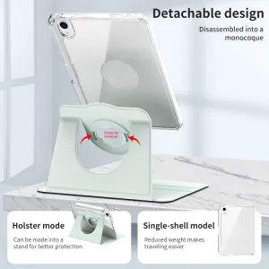 CRYSTAL FLEXI 2v1 Zaklápacie puzdro pre Apple iPad mini 2021 / iPad mini 2024 svetlozelené