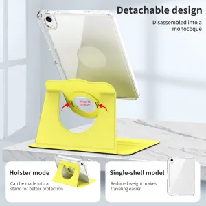 CRYSTAL FLEXI 2v1 Zaklápacie puzdro pre Apple iPad mini 2021 / iPad mini 2024 žlté
