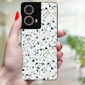 MY ART Ochranný kryt pre Motorola Moto G85 5G GREY TERRAZZO (163)