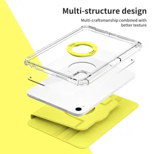 CRYSTAL FLEXI 2v1 Zaklápacie puzdro pre Apple iPad mini 2021 / iPad mini 2024 žlté
