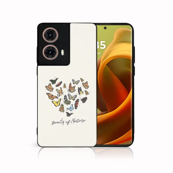 MY ART Ochranný kryt pre Motorola Moto G85 5G BUTTERFLIES (240)