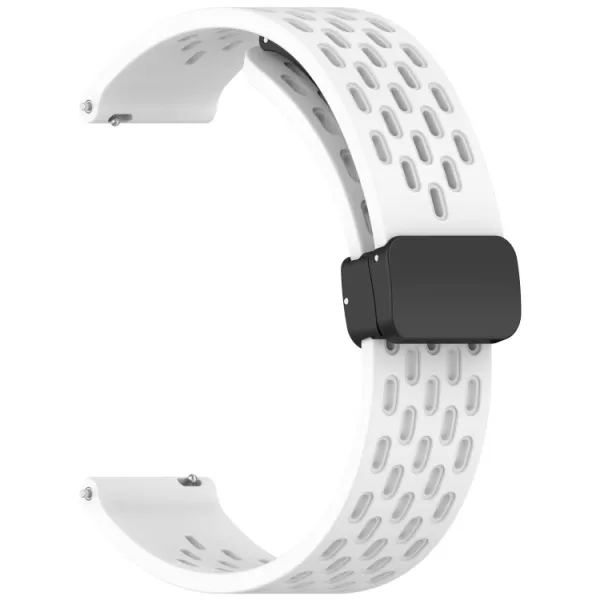 AIRY Silikónový remienok pre Huawei Watch GT 5 Pro 42mm biely