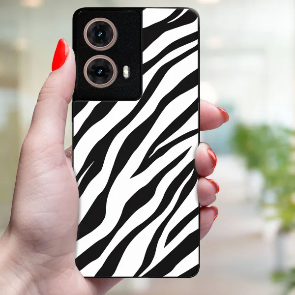 MY ART Ochranný kryt pre Motorola Moto G85 5G ZEBRA (237)