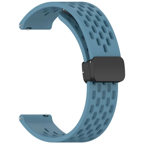 AIRY Silikónový remienok pre Huawei Watch GT 5 Pro 42mm modrý