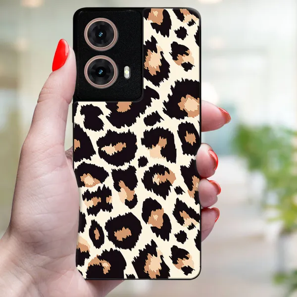 MY ART Ochranný kryt pre Motorola Moto G85 5G LEOPARD PRINT (238)