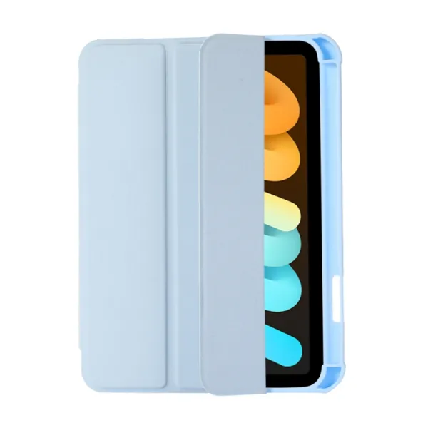 CRYSTAL Zaklápacie puzdro Apple iPad mini 2021 / iPad mini 2024 svetlomodré