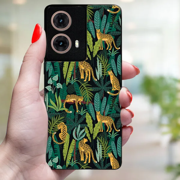 MY ART Ochranný kryt pre Motorola Moto G85 5G LEOPARD (239)