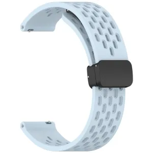 AIRY Silikónový remienok pre Huawei Watch GT 5 Pro 42mm svetlomodrý
