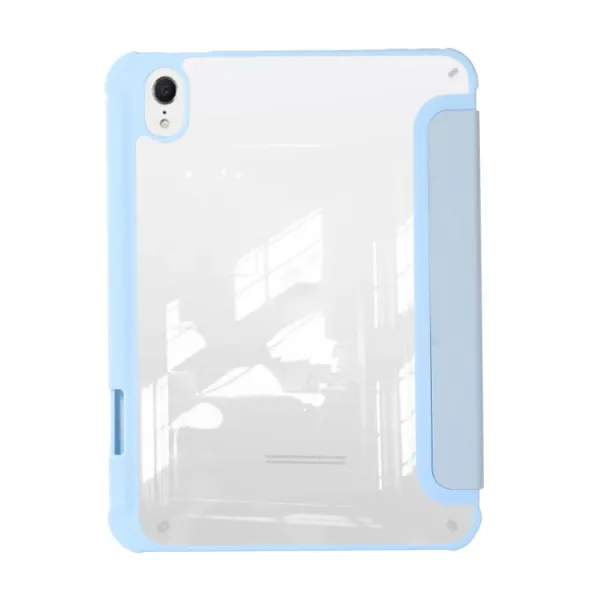 CRYSTAL Zaklápacie puzdro Apple iPad mini 2021 / iPad mini 2024 svetlomodré