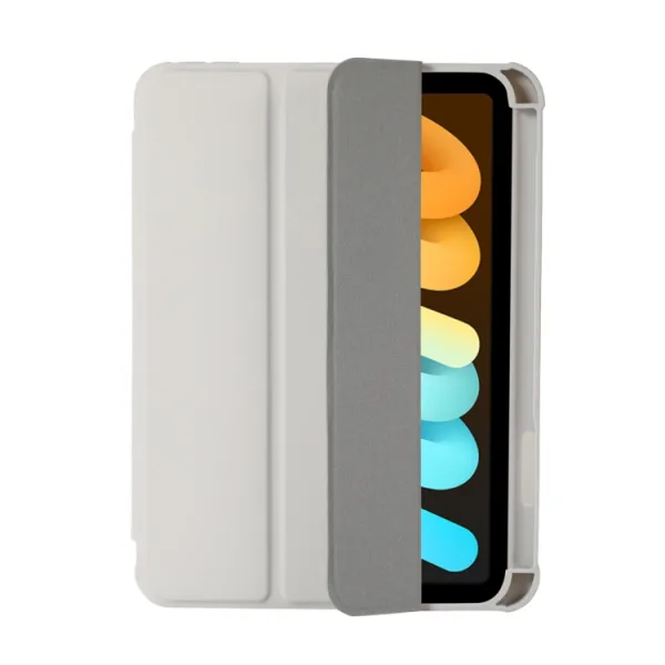 CRYSTAL Zaklápacie puzdro Apple iPad mini 2021 / iPad mini 2024 šedé