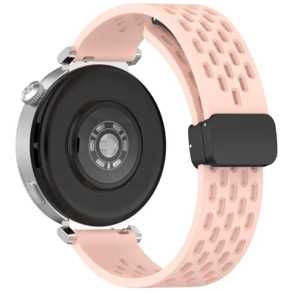 AIRY Silikónový remienok pre Huawei Watch GT 5 Pro 42mm ružový