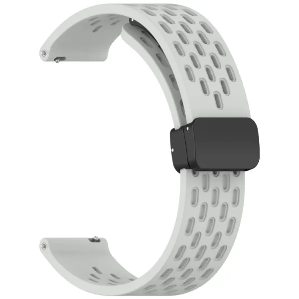 AIRY Silikónový remienok pre Huawei Watch GT 5 Pro 42mm šedý