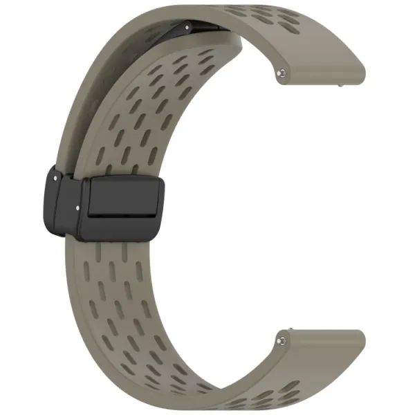 AIRY Silikónový remienok pre Huawei Watch GT 5 Pro 42mm tmavošedý