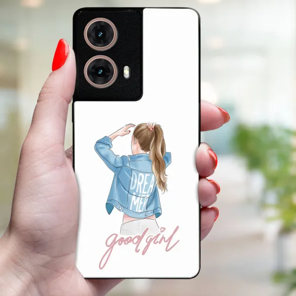 MY ART Ochranný kryt pre Motorola Moto G85 5G GOOD GIRL (130)