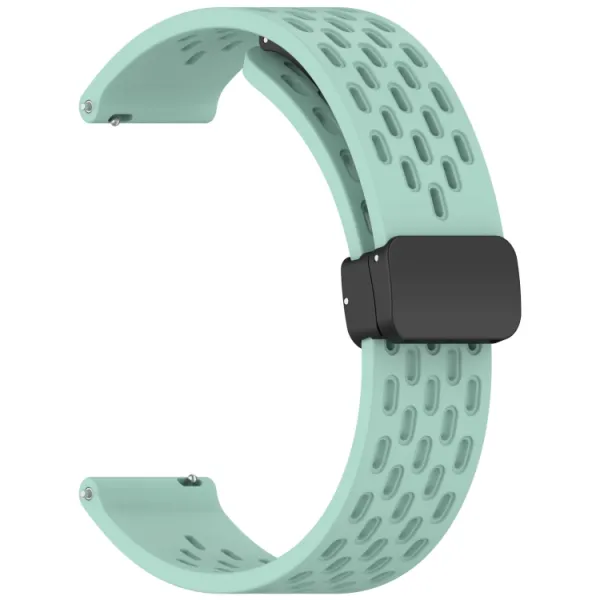 AIRY Silikónový remienok pre Huawei Watch GT 5 Pro 42mm svetlozelený