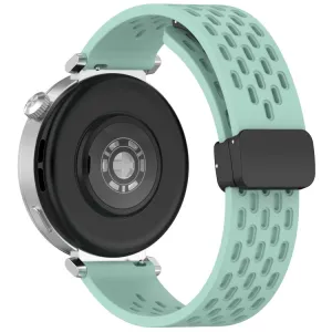 AIRY Silikónový remienok pre Huawei Watch GT 5 Pro 42mm svetlozelený