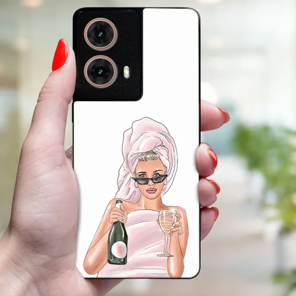 MY ART Ochranný kryt pre Motorola Moto G85 5G CHAMPAGNE (134)