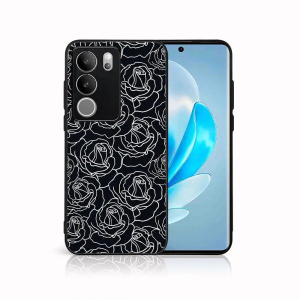 MY ART Ochranný kryt pre Vivo V29 5G ROSES (172)