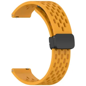 AIRY Silikónový remienok pre Huawei Watch GT 5 Pro 42mm žltý