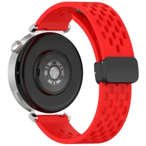 AIRY Silikónový remienok pre Huawei Watch GT 5 Pro 42mm červený