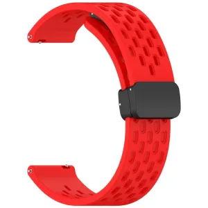 AIRY Silikónový remienok pre Huawei Watch GT 5 Pro 42mm červený