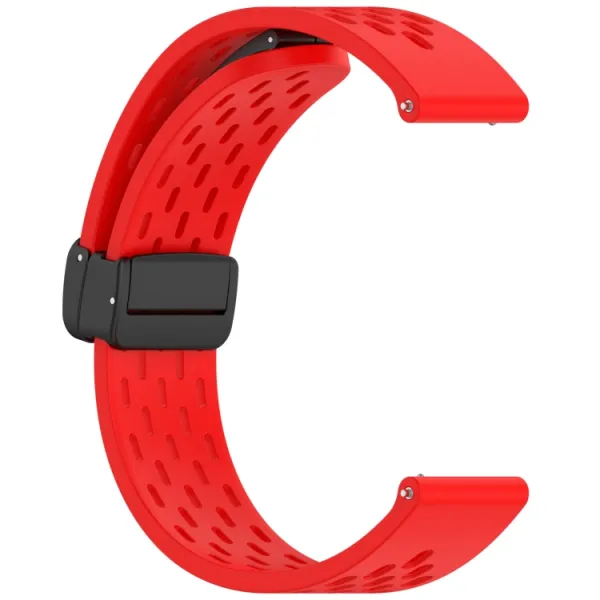 AIRY Silikónový remienok pre Huawei Watch GT 5 Pro 42mm červený