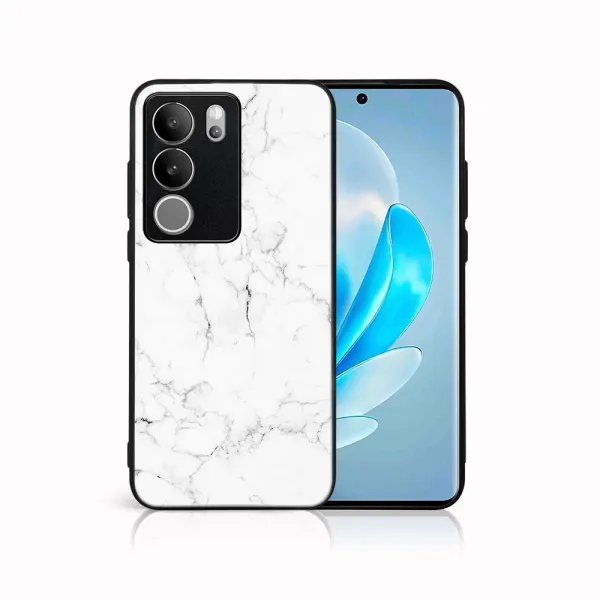 MY ART Ochranný kryt pre Vivo V29 5G WHITE MARBLE (144)