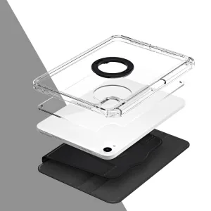 CRYSTAL FLEXI 2v1 Zaklápacie puzdro pre Apple iPad mini 2021 / iPad mini 2024 čierne