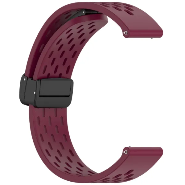 AIRY Silikónový remienok pre Huawei Watch GT 5 Pro 42mm bordový