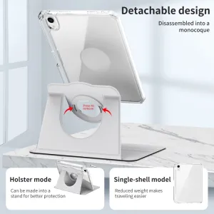 CRYSTAL FLEXI 2v1 Zaklápacie puzdro pre Apple iPad mini 2021 / iPad mini 2024 šedé
