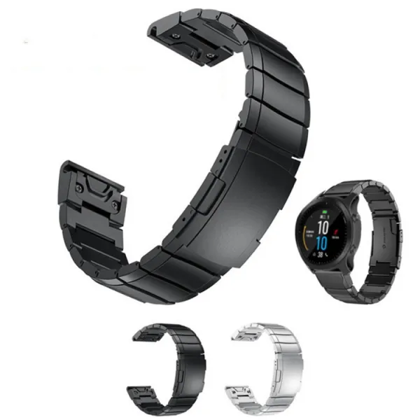 ARMOUR QUICK RELEASE Kovový remienok pre Garmin Fenix 8 47mm zlatý