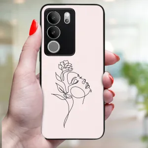 MY ART Ochranný kryt pre Vivo V29 5G ROSE GIRL (198)