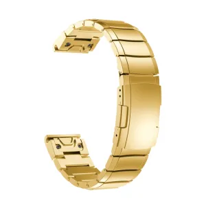 ARMOUR QUICK RELEASE Kovový remienok pre Garmin Fenix 8 47mm zlatý