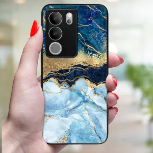 MY ART Ochranný kryt pre Vivo V29 5G BLUE MARBLE (141)