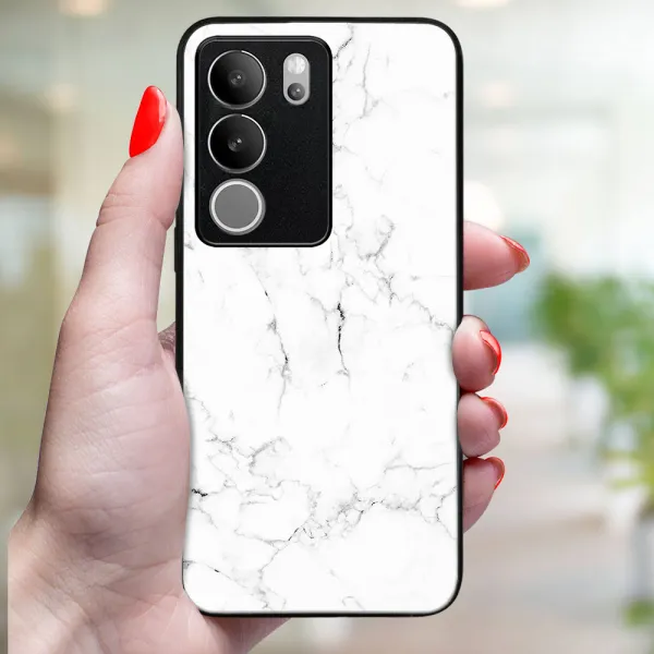 MY ART Ochranný kryt pre Vivo V29 5G WHITE MARBLE (144)