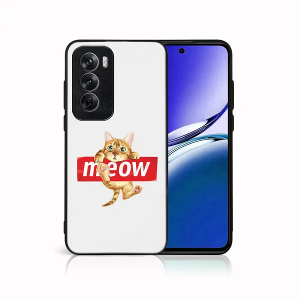 MY ART Ochranný kryt pre Oppo Reno12 5G MEOW (183)