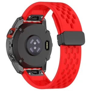 AIRY Silikónový remienok pre Garmin Epix Pro Gen 2 47mm červený