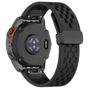 AIRY Silikónový remienok pre Garmin Epix Pro Gen 2 47mm čierny